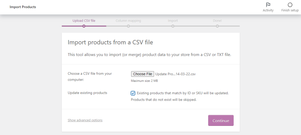 Cara Update Produk Massal WooCommerce